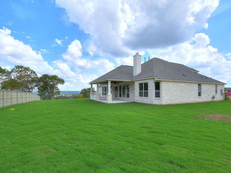 Representative exterior details of a home built from the Madera II by Giddens Homes in Scofield Farms Estates, Georgetown (Image 106).
