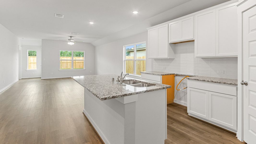 Representative furnished interior of a home built from the Kimbell by Brightland Homes in Mostyn Springs, Magnolia (Image 8).
