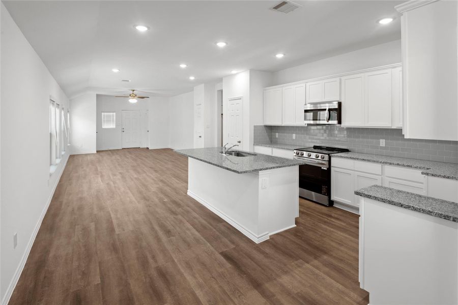 Furnished interior view inside a new home in , Dayton (Image 12).