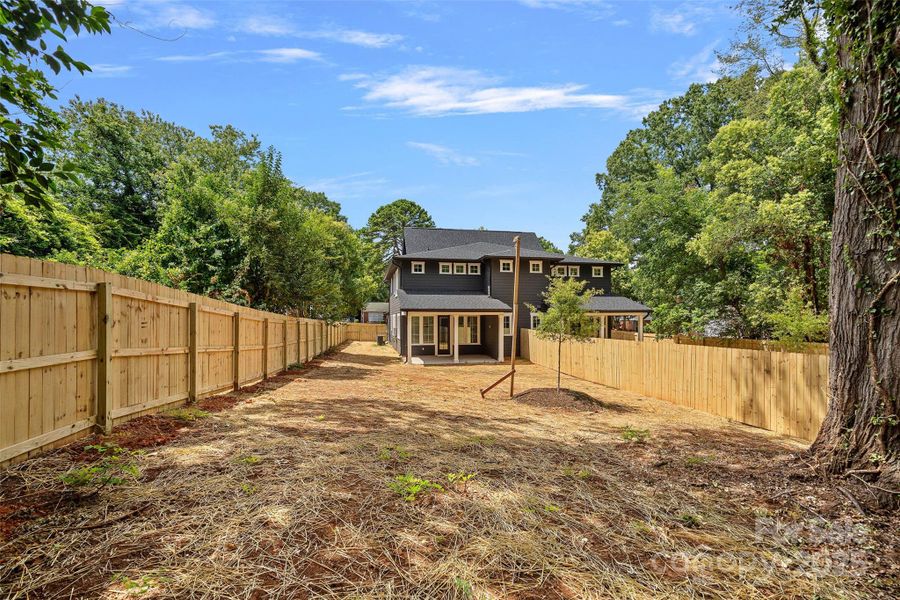 Exterior details and patio area of a home in , Charlotte (Image 25).