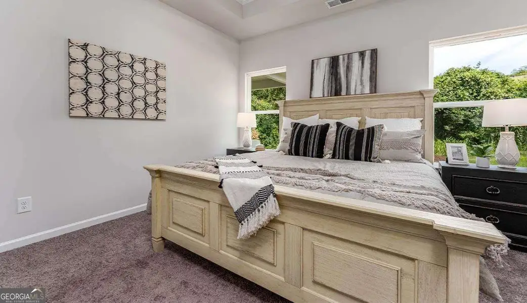 Furnished interior view inside a new home in Trellis Park, Hampton (Image 3).