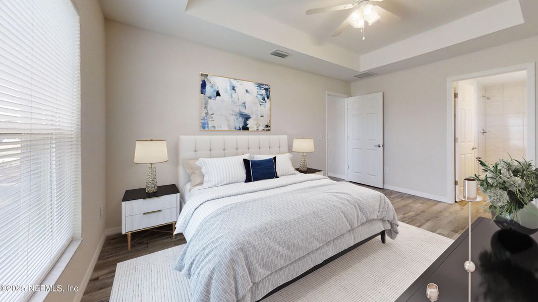 Furnished interior view inside a new home in , Palm Coast (Image 3).