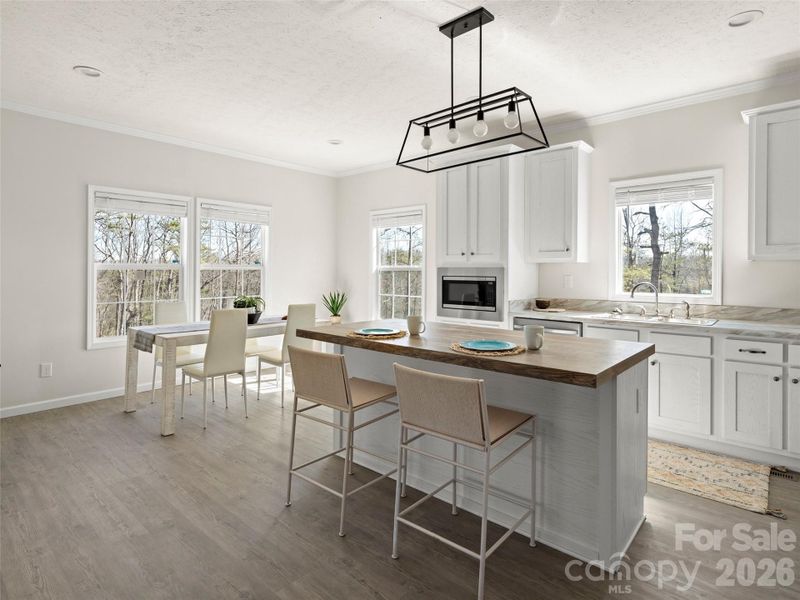 Furnished interior view inside a new home in , Hendersonville (Image 7).