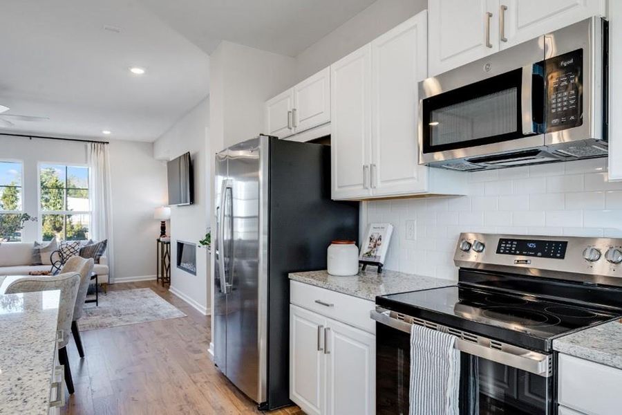 Furnished interior view inside a new home in Somerset at Veterans Memorial, Mableton (Image 7).