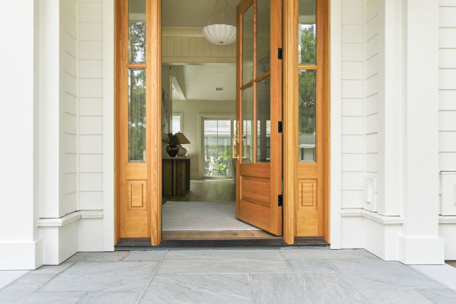 Exterior details and patio area of a home in , Mount Pleasant (Image 37).