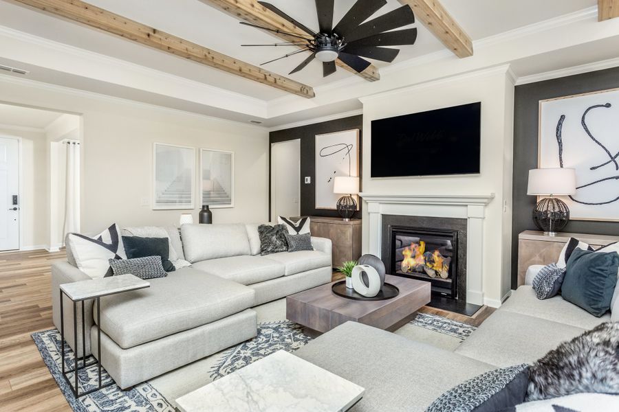Representative furnished interior of a home built from the Stellar by Del Webb in Del Webb at Chatham Park, Pittsboro (Image 10).