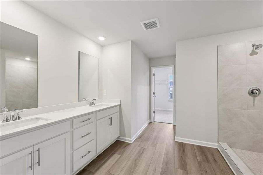 Furnished interior view inside a new home in Parkside at Grayson, Grayson (Image 4). Furnished interior view inside a new home in Parkside at Grayson, Grayson (Image 4).