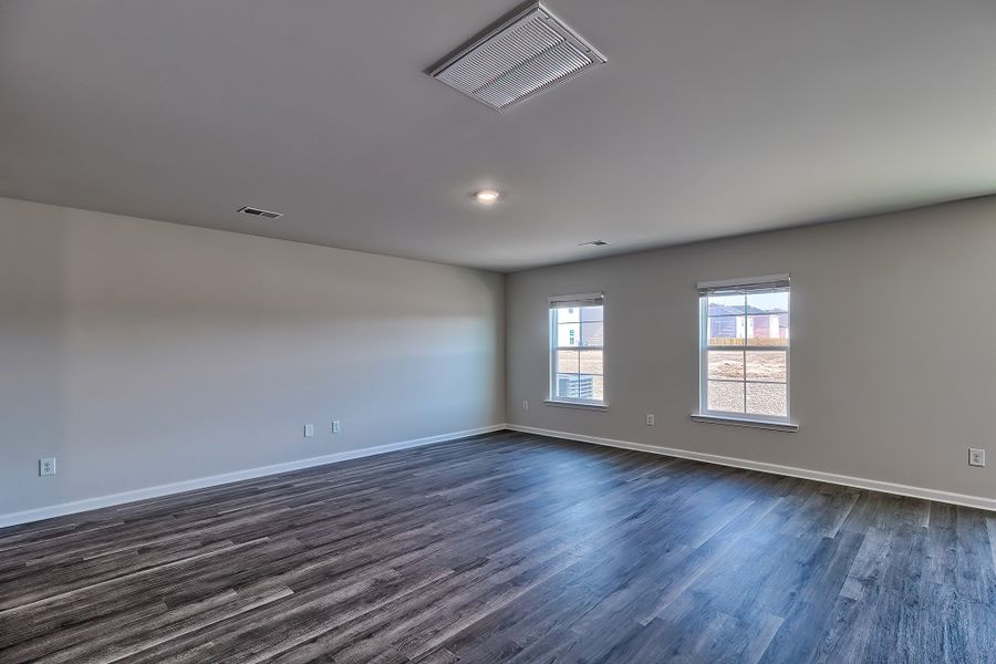 Representative unfurnished interior of a home built from the Cypress by McGuinn Homes in Hidden Hills, Laurens (Image 15). Representative unfurnished interior of a home built from the Cypress by McGuinn Homes in Hidden Hills, Laurens (Image 15).