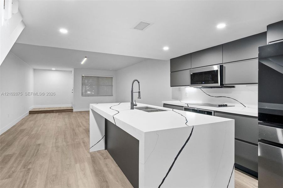 Furnished interior view inside a new home in , Miami Shores (Image 16). Furnished interior view inside a new home in , Miami Shores (Image 16).