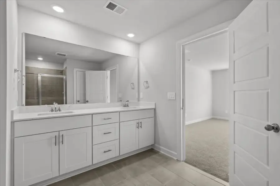 Furnished interior view inside a new home in Cedar Shoals - Signature Collection, Piedmont (Image 10).