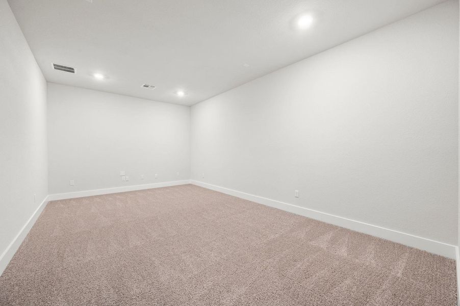 Spacious, unfurnished interior of a new home in Bluffview 50s, Leander (Image 19). Spacious, unfurnished interior of a new home in Bluffview 50s, Leander (Image 19).