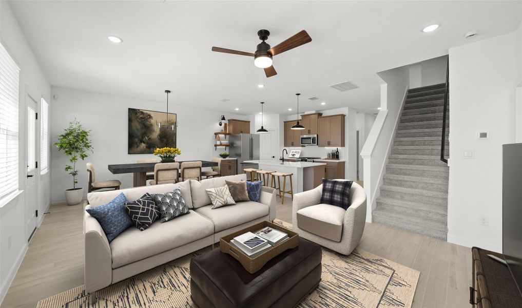 Open floorplan Open floorplan