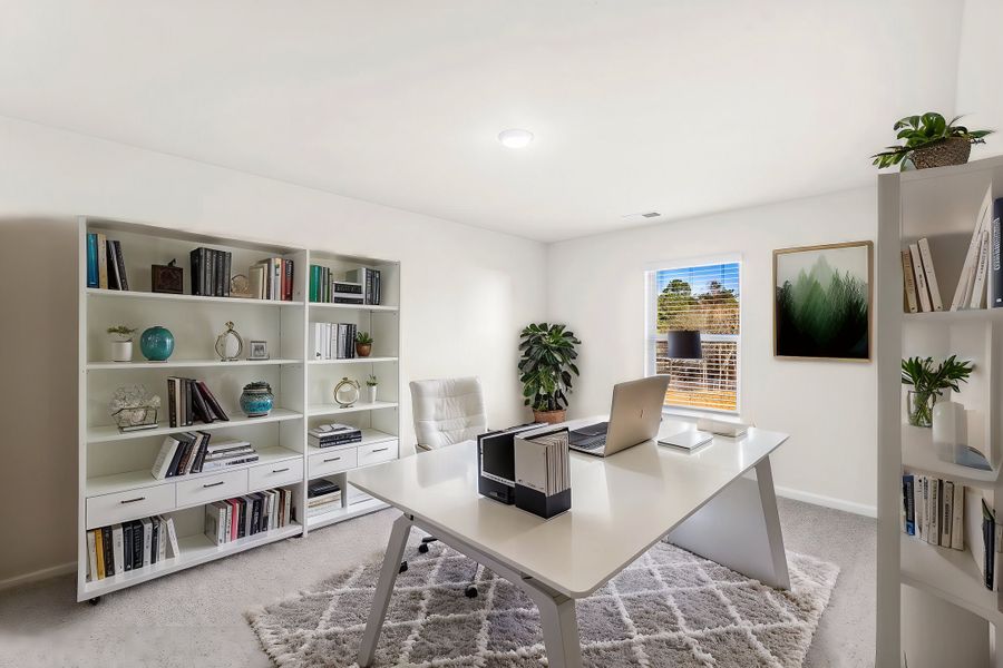 Furnished interior view inside a new home in The Grove, Florence (Image 10).