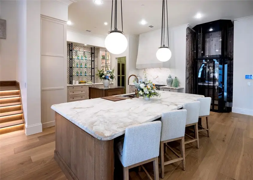 Furnished interior view inside a new home in , Southlake (Image 8).