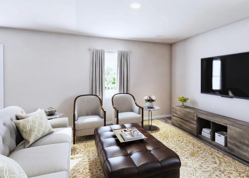 Furnished interior view inside a new home in Redland Estates, Lufkin (Image 5).
