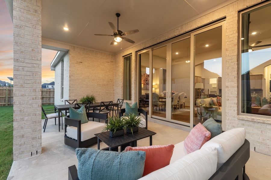 Representative Patio - some options shown Representative Patio - some options shown