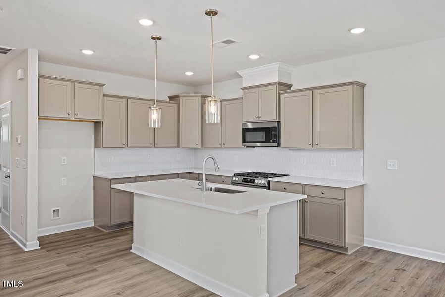 Furnished interior view inside a new home in Springvale, Fuquay Varina (Image 5).