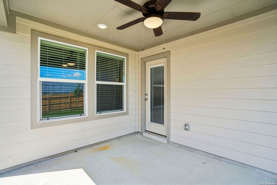 Exterior details and patio area of a home in Stetson Ridge, Marion (Image 3). Exterior details and patio area of a home in Stetson Ridge, Marion (Image 3).