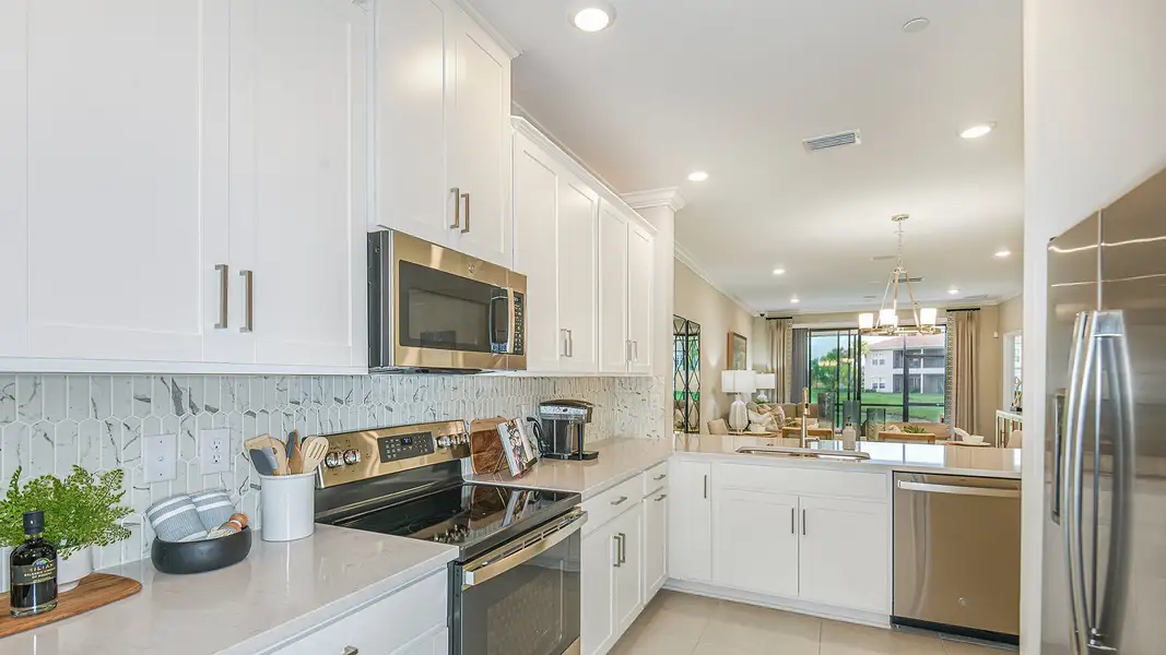 Representative furnished interior of a home built from the Avanti VII by Taylor Morrison in Bella Via, Port Charlotte (Image 4).