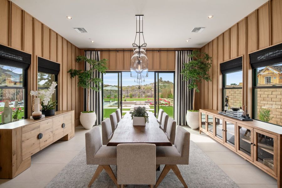 Representative furnished interior of a home built from the Cheval by Camelot Homes in Shadow Ridge, Scottsdale (Image 43).