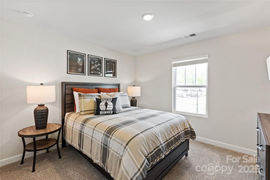 Furnished interior view inside a new home in Sutter's Mill, Mooresville (Image 19). Furnished interior view inside a new home in Sutter's Mill, Mooresville (Image 19).