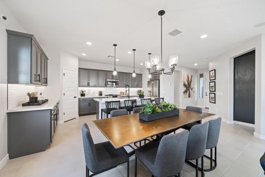 Furnished interior view inside a new home in Parkside, Avondale (Image 13). Furnished interior view inside a new home in Parkside, Avondale (Image 13).