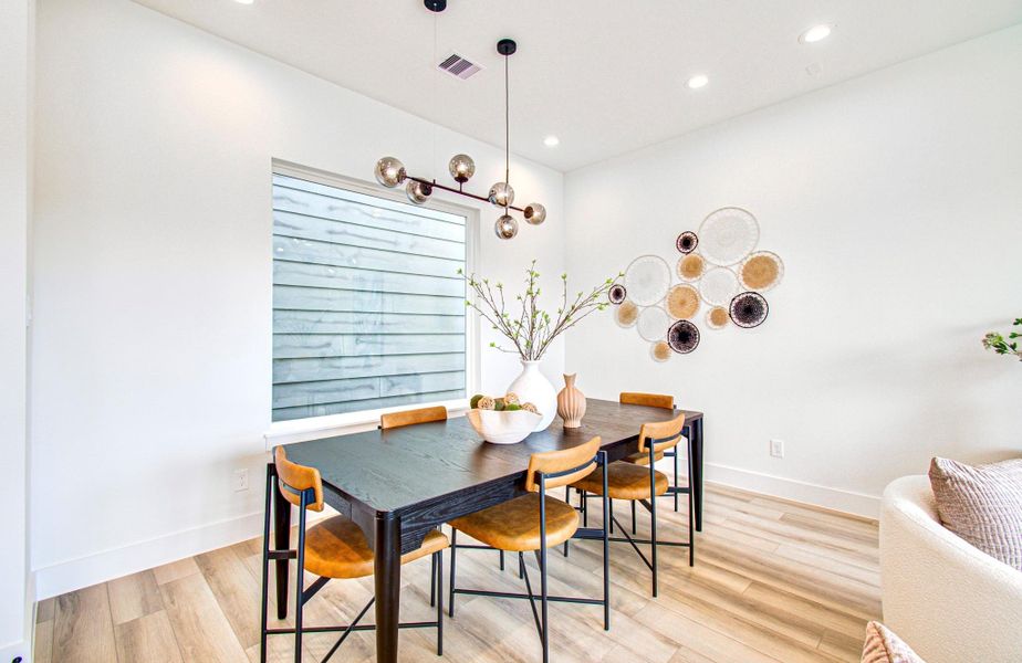 Furnished interior view inside a new home in , Houston (Image 15).