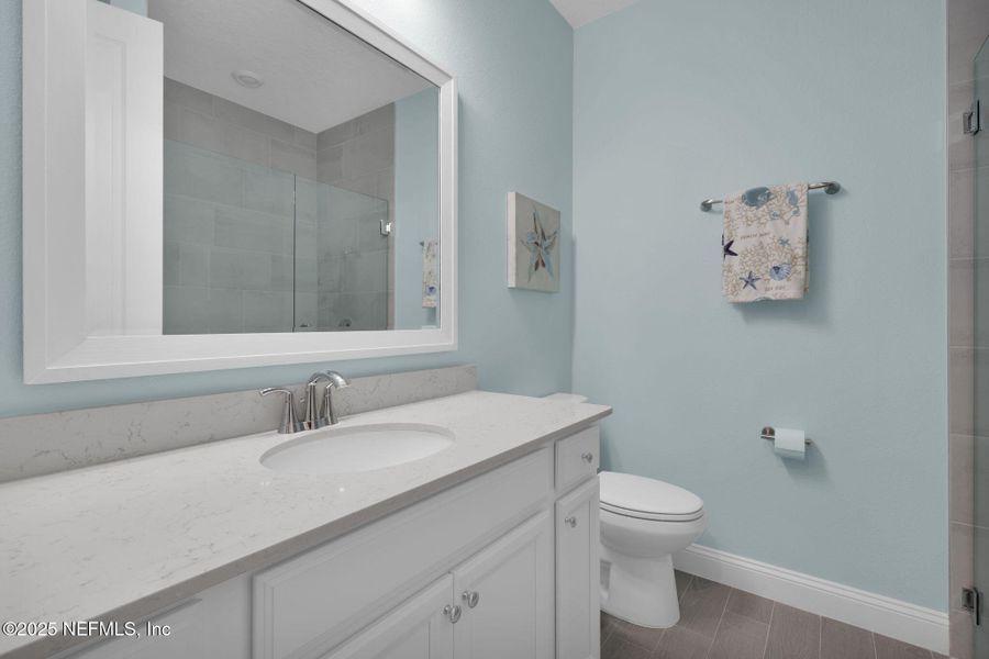 Furnished interior view inside a new home in , St. Augustine (Image 19).