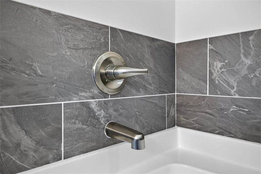 Close-up of interior finishes inside a home in , Gainesville (Image 33).
