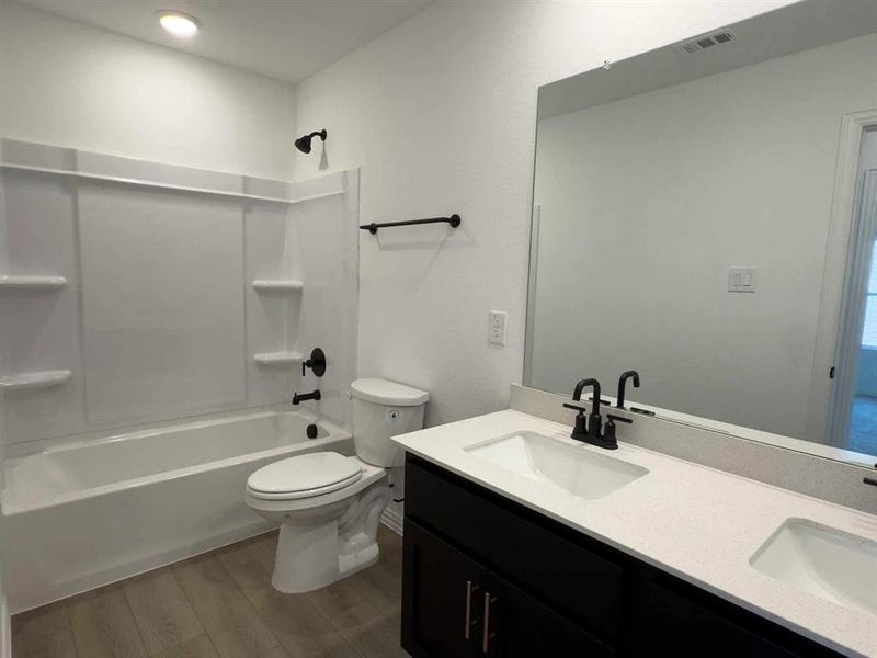 Furnished interior view inside a new home in Monticello Park, Princeton (Image 6).
