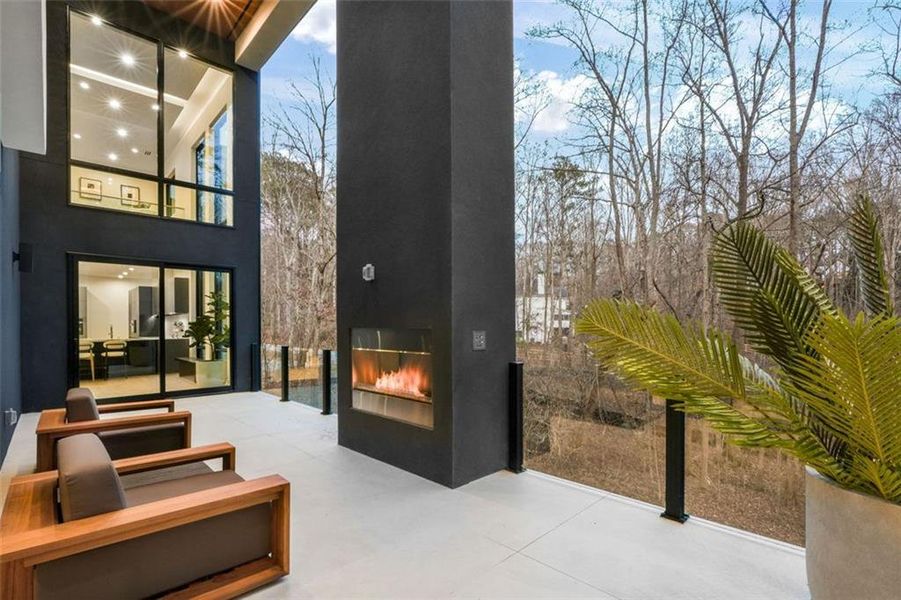 Exterior details and patio area of a home in , Roswell (Image 37). Exterior details and patio area of a home in , Roswell (Image 37).
