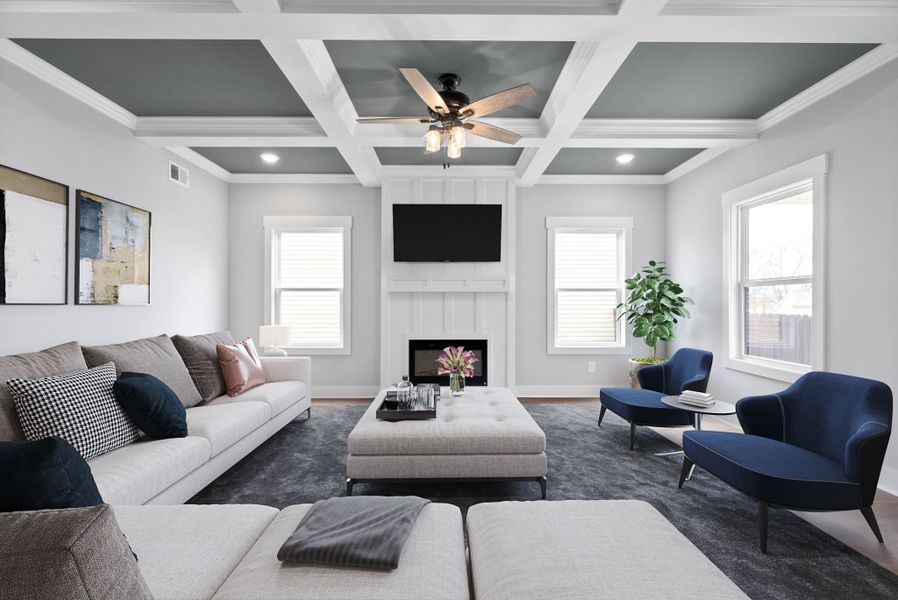 Representative furnished interior of a home built from the Winslow by Rockwood Homes in Cherry Fields, Clarksville (Image 5). Representative furnished interior of a home built from the Winslow by Rockwood Homes in Cherry Fields, Clarksville (Image 5).