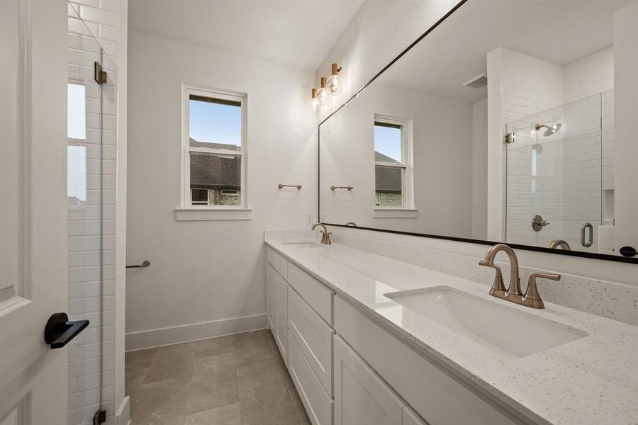 Furnished interior view inside a new home in NorthGlen, Haslet (Image 14).
