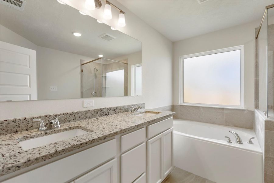 Furnished interior view inside a new home in Vintage Farms, Brenham (Image 17).