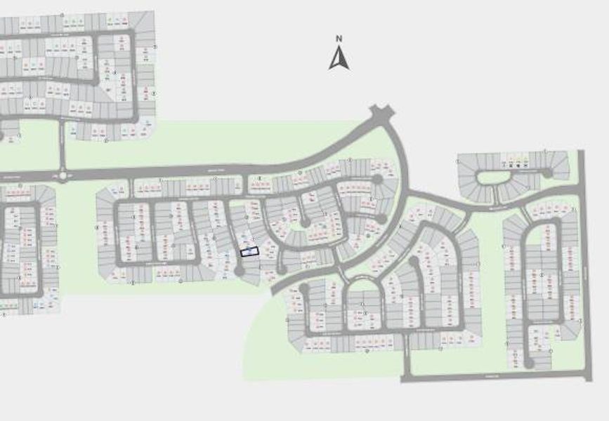 9635 Pink Lotus Court - Community Site Map