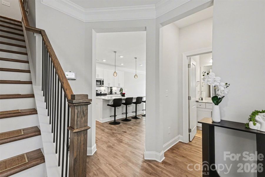 Furnished interior view inside a new home in , Harrisburg (Image 14). Furnished interior view inside a new home in , Harrisburg (Image 14).