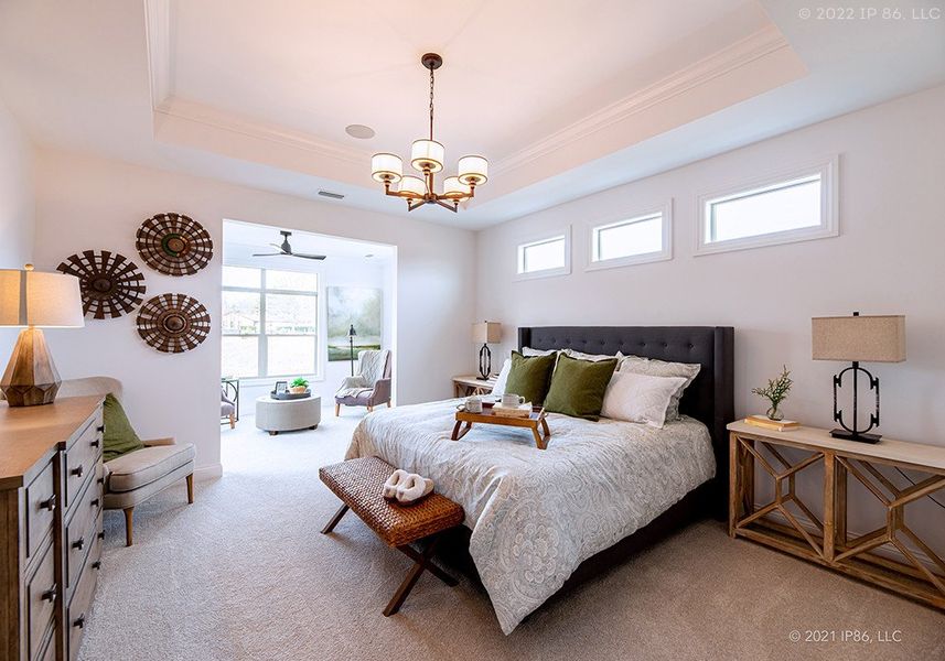 Representative furnished interior of a home built from the Torino by Epcon Communities in Courtyards by Carrell, Ocean Isle Beach (Image 8). Representative furnished interior of a home built from the Torino by Epcon Communities in Courtyards by Carrell, Ocean Isle Beach (Image 8).