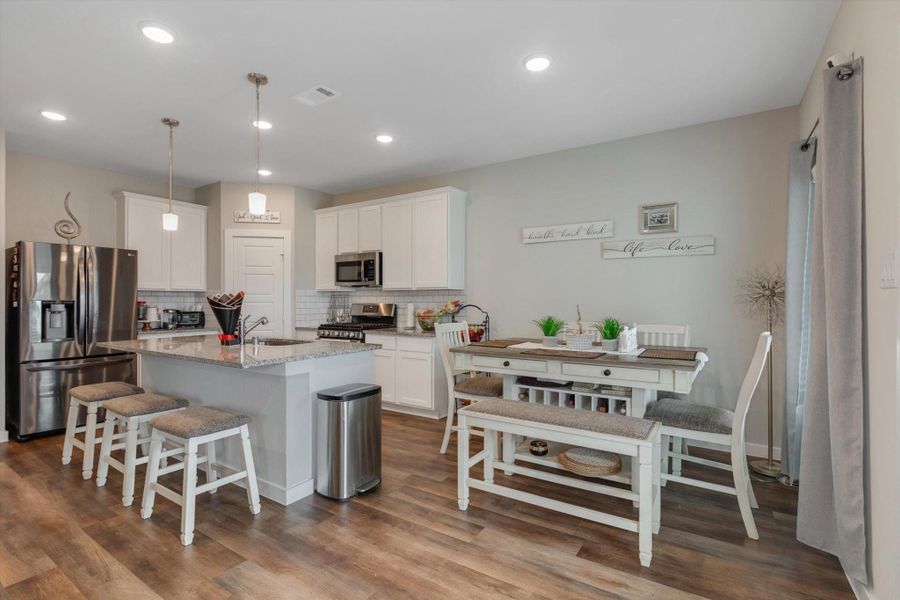 Furnished interior view inside a new home in Marvida, Cypress (Image 11).