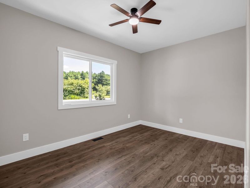 Bedroom 3, hardwood floors, all doors and windows are insulated and home has extra insulation Bedroom 3, hardwood floors, all doors and windows are insulated and home has extra insulation