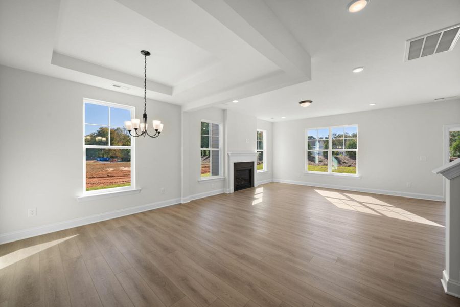 Spacious, unfurnished interior of a new home in Pisgah Park, Kernersville (Image 20).