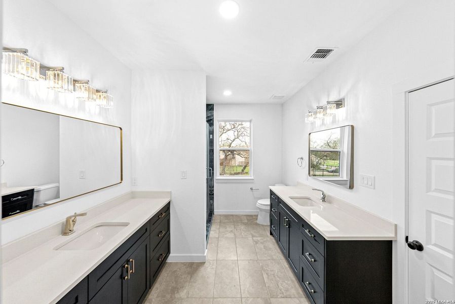 Furnished interior view inside a new home in , San Antonio (Image 39).