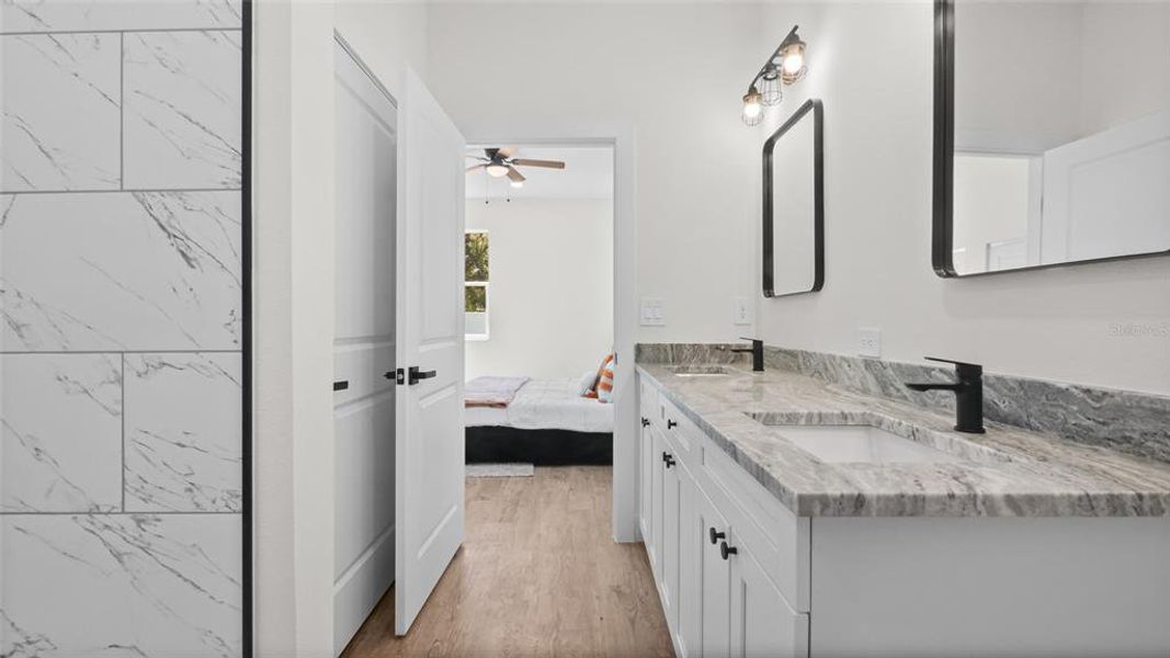 Furnished interior view inside a new home in , Tampa (Image 11).