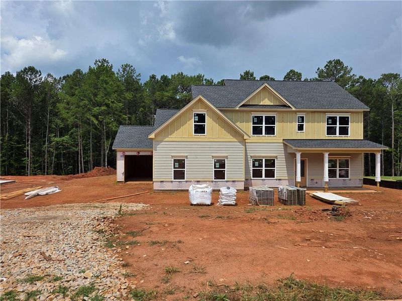 In-progress construction of a new home in , Bethlehem, GA (Image 28). In-progress construction of a new home in , Bethlehem, GA (Image 28).