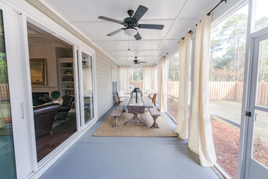 Representative furnished interior of a home built from the McKinley by Bill Clark Homes in The Sanctuary at Sunset Beach, Sunset Beach (Image 90). Representative furnished interior of a home built from the McKinley by Bill Clark Homes in The Sanctuary at Sunset Beach, Sunset Beach (Image 90).