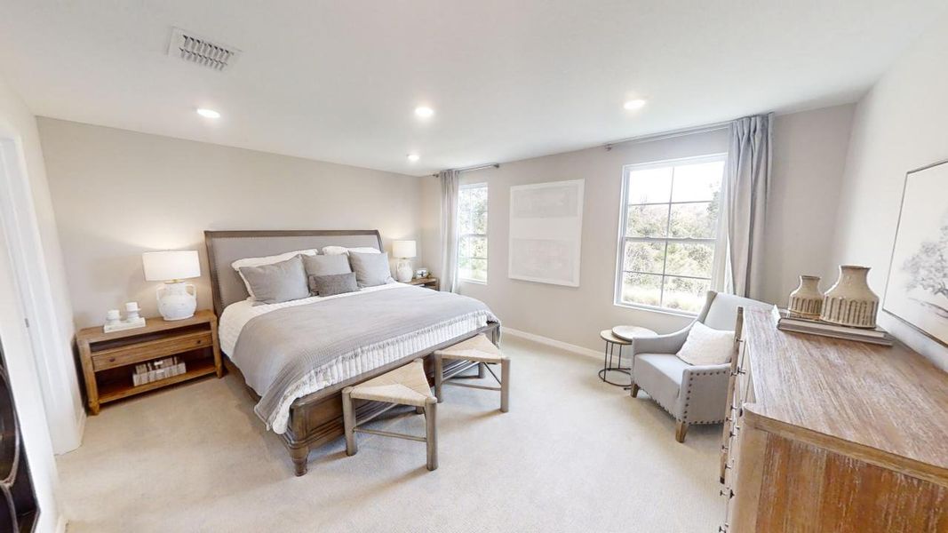 Furnished interior in a model home at Ellington Classical in St. Cloud (Image 5).