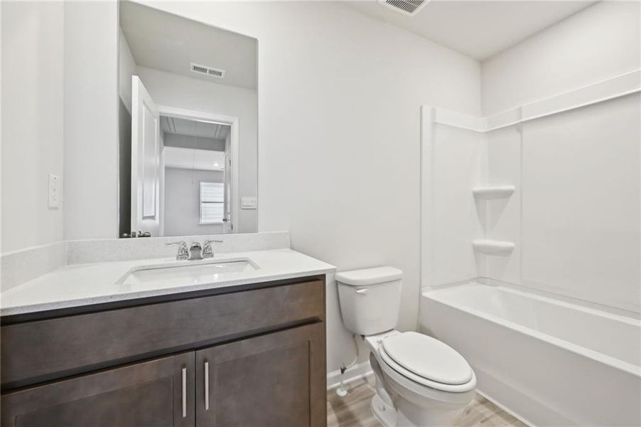 Furnished interior view inside a new home in Hawthorne Station, College Park (Image 8).