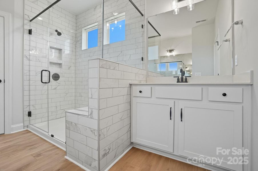 Furnished interior view inside a new home in , Sherrills Ford (Image 17).