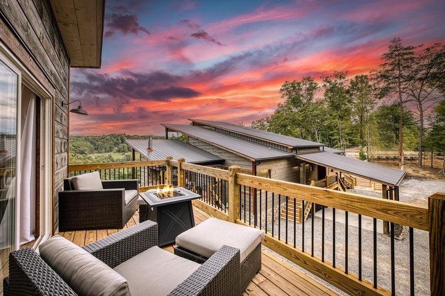 Exterior details and patio area of a home in , Mineral Bluff (Image 31). Exterior details and patio area of a home in , Mineral Bluff (Image 31).