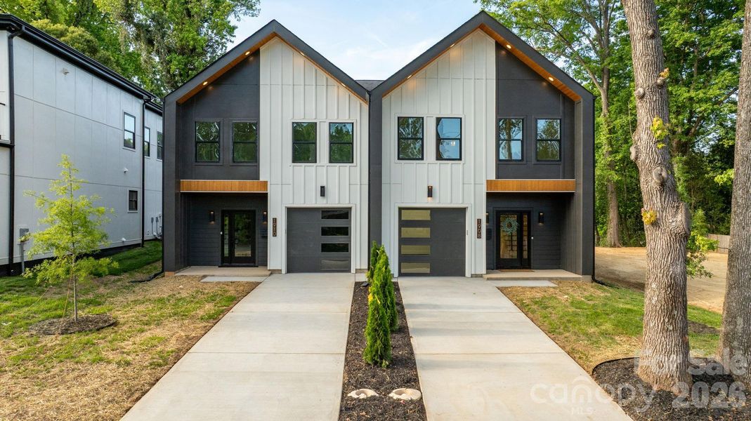 Front exterior of a new home in , Charlotte, NC, highlighting curb appeal (Image 28).