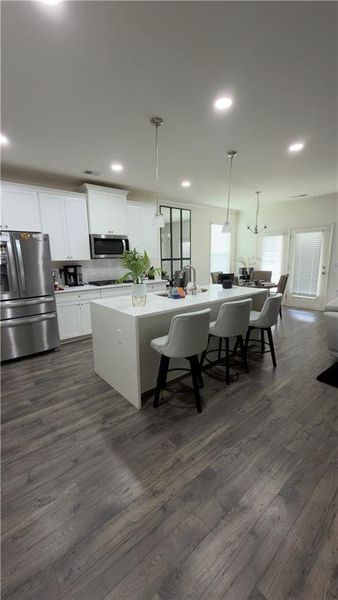 Furnished interior view inside a new home in , Lawrenceville (Image 7).